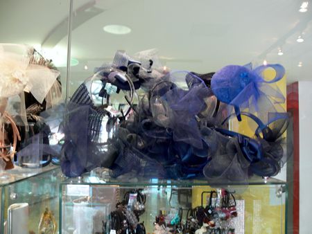 Fascinators Blue at Hefter Collections